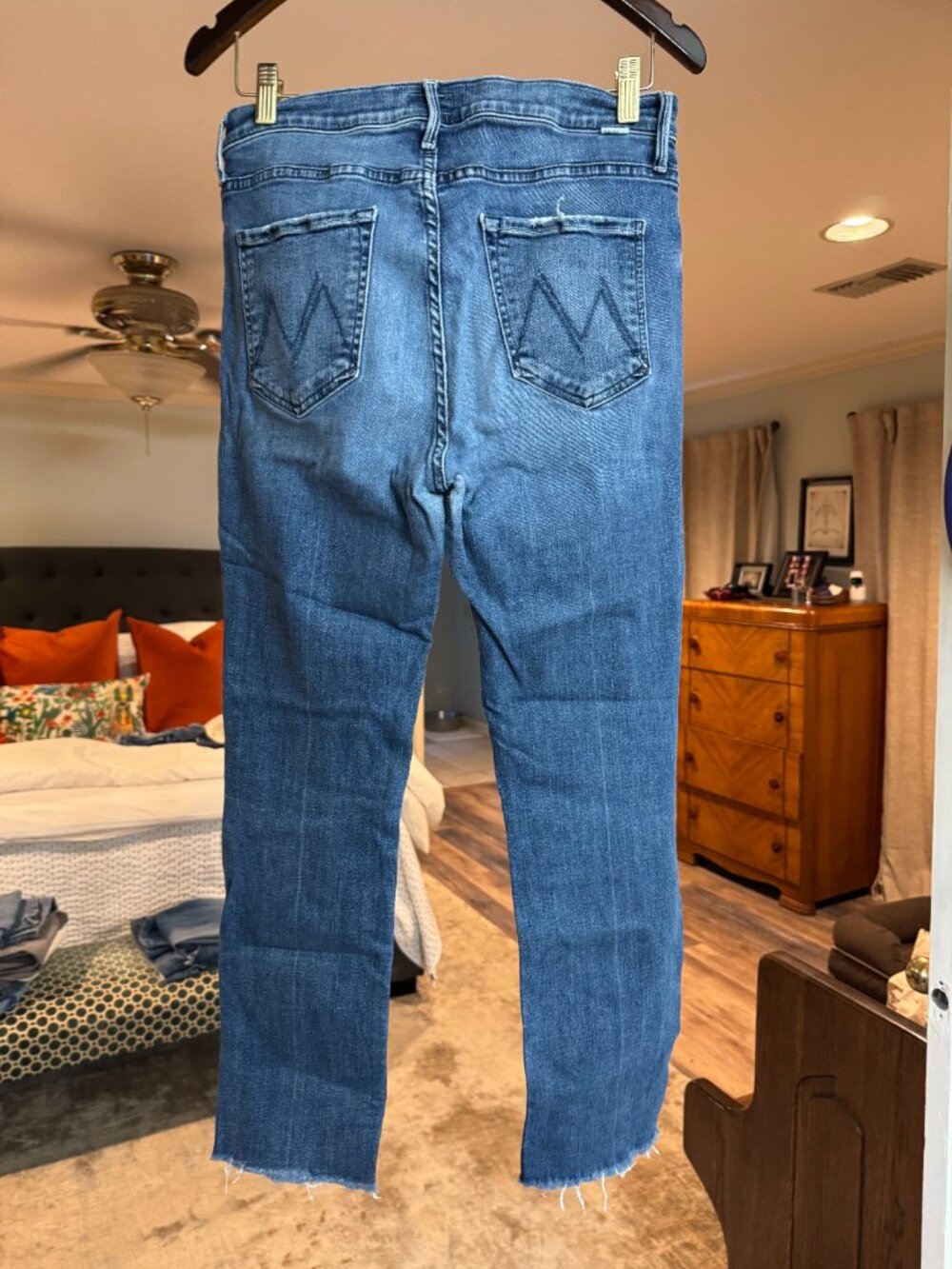 MOTHER Jeans, 3 pair of well worn, distressed jeans - Picture 12 of 15